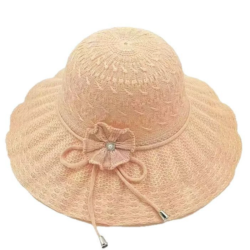 Bucket Hat Straw - Chapeau Bob d'été en paille à