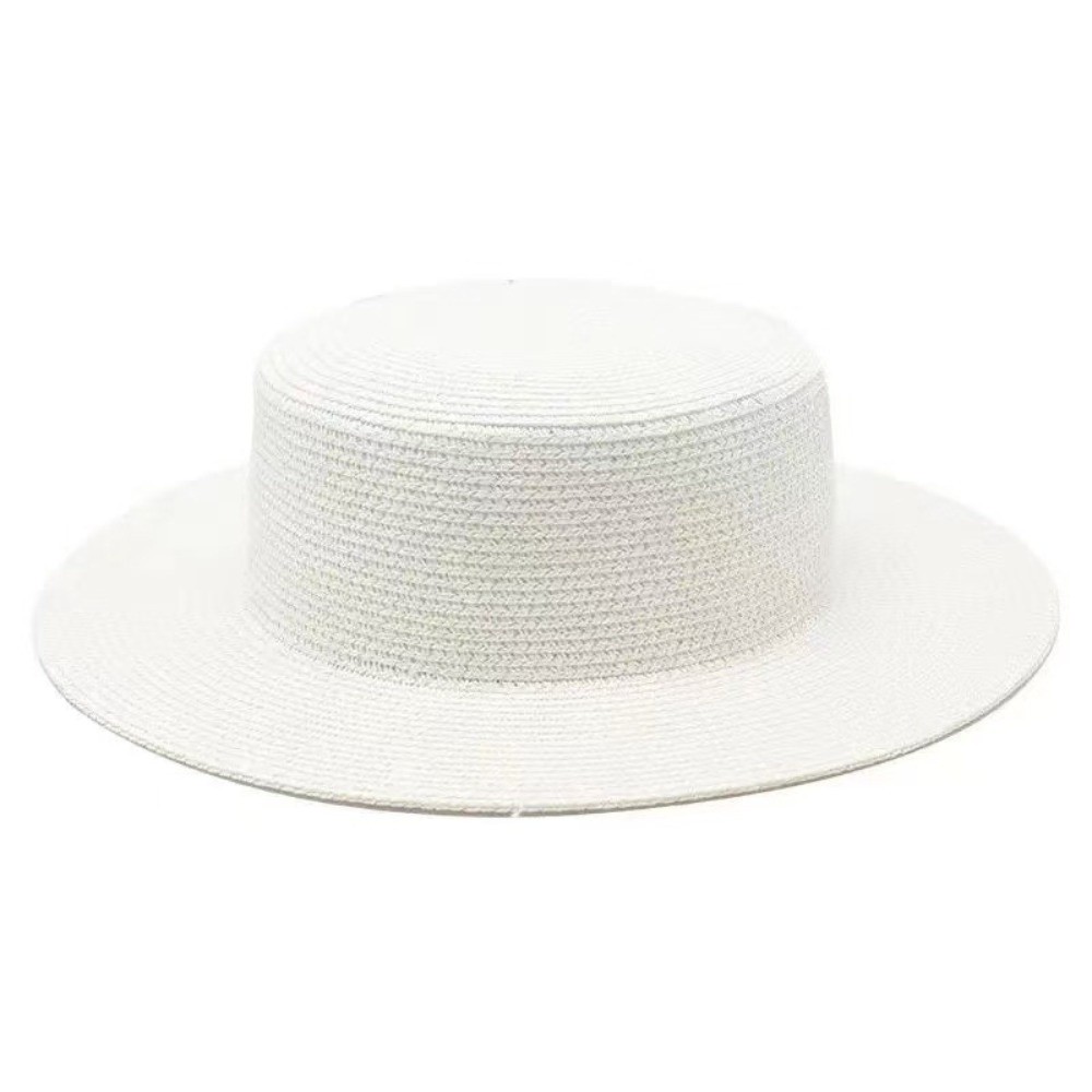 Bucket Hat Straw - Chapeau de paille à large bord