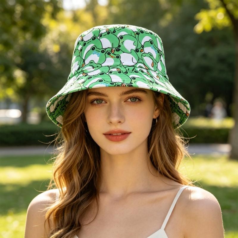 Chapeau soleil imprimé grenoui - Packable Hat Nylon avis et prix